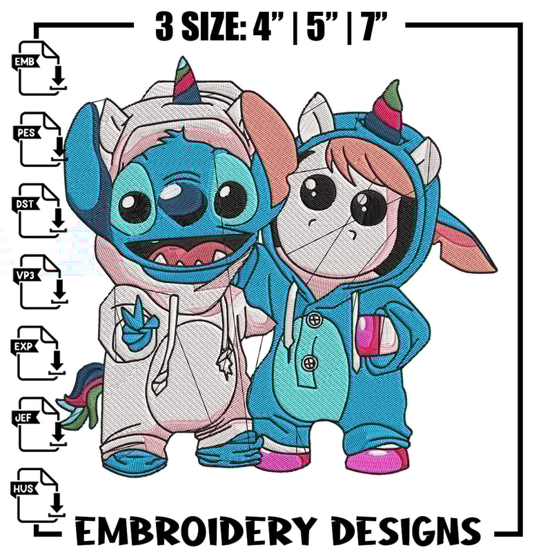 Stitch cute Embroidery Design, Stitch Embroidery, Embroidery File, Anime Embroidery,Anime shirt, Digital download.jpg