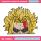 All Might Peeker Embroidery Design, Mha Embroidery, Embroidery File, Anime Embroidery, Anime shirt, Digital download.jpg