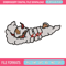 Appa x Nike embroidery design, avatar cartoon embroidery, nike design, Logo shirt, cartoon shirt, digital download.jpg