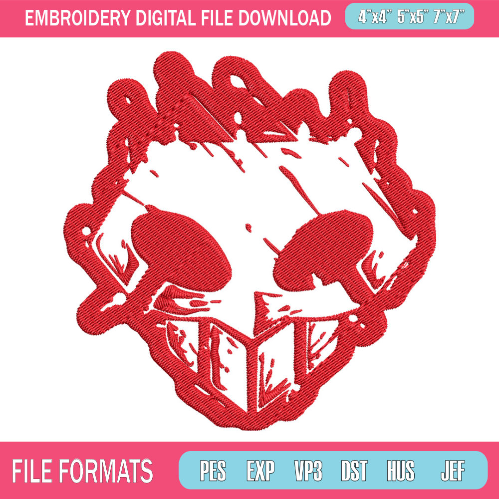 Bleach logo Embroidery Design, Bleach Embroidery, Embroidery File, Anime Embroidery, Anime shirt, Digital download..jpg