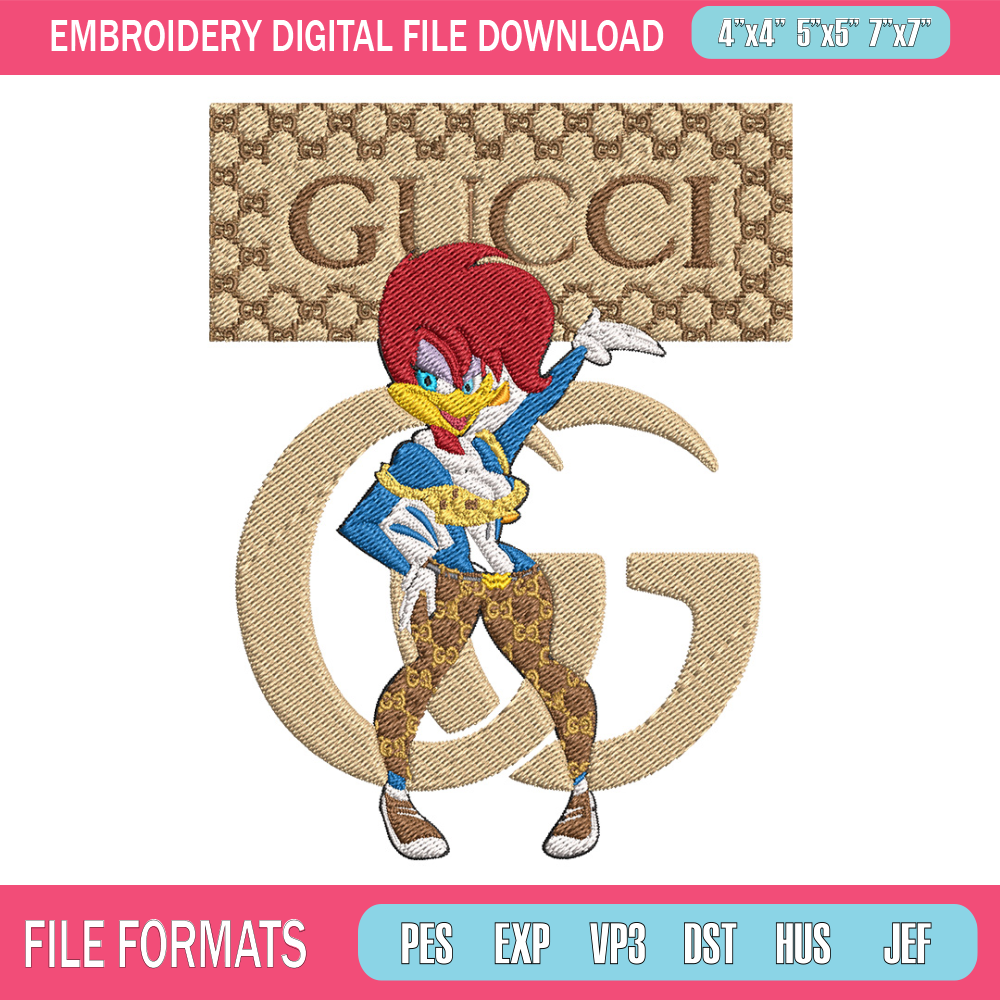 Cartoon adidas Embroidery Design, Gucci Embroidery, Embroidery File, Brand Embroidery, Logo shirt, Digital download 1.jpg