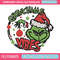 Christmas Vibes Grinch Embroidery design, Grinch Christmas Embroidery, Grinch design, Embroidery file, Digital download..jpg
