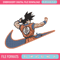 Goku Nike embroidery design, Dragon ball embroidery, Nike design, anime design, anime shirt, Digital download.jpg