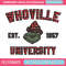 Grinch Whoville University Christmas Embroidery design, Grinch Christmas Embroidery, Grinch design, Digital download. 1.jpg