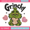 Grinchy cute Embroidery Design, Grinch Embroidery, Embroidery File, Chrismas Embroidery, Anime shirt,Digital download.jpg