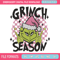 Grinchy season Embroidery Design, Grinch Embroidery, Embroidery File,Chrismas Embroidery, Anime shirt, Digital download.jpg