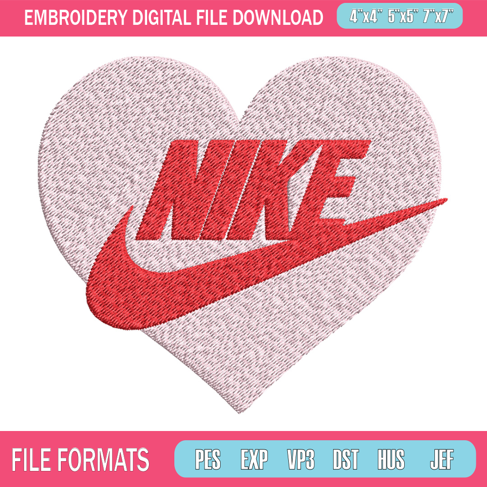 Heart nike Embroidery Design, Nike Embroidery, Brand Embroidery, Embroidery File, Logo shirt, Digital download 1.jpg