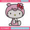 Hello Kitty Embroidery Design, Hello kitty Embroidery, Embroidery File, Anime Embroidery, Digital download.jpg