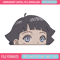 Himawari Peeker Embroidery Design, Naruto Embroidery, Embroidery File, Anime Embroidery, Anime shirt, Digital download.jpg