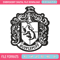 Hufflepuff Crest Embroidery Design, logo Embroidery, Embroidery File, logo shirt, Embroidery design, Digital download..jpg