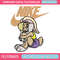 Lola Bunny Nike Embroidery design, Lola Bunny cartoon Embroidery, Nike design, Embroidery file, Instant download. 1.jpg