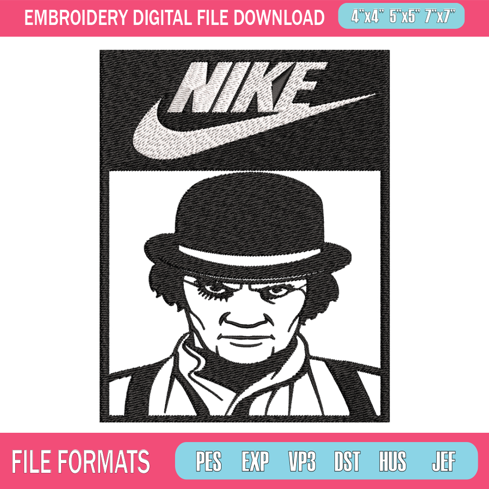 Man cartoon Nike Embroidery design, Man cartoon Embroidery, Nike design, Embroidery file, logo shirt, Instant download..jpg