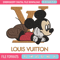 Mickey louis vuitton Embroidery Design, Lv Embroidery, Embroidery File, Brand Embroidery, Logo shirt, Digital download.jpg
