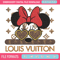 Minnie love lv Embroidery Design, Lv Embroidery, Embroidery File, Brand Embroidery, Logo shirt, Digital download.jpg