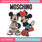 Moschino Mickey and Minnie mouse Embroidery design, Disney Embroidery, cartoon design, Embroidery File, Digital download.jpg