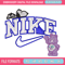 Nike bear dog embroidery design, Cartoon embroidery, Nike design, Embroidery shirt, Embroidery file,Digital download.jpg