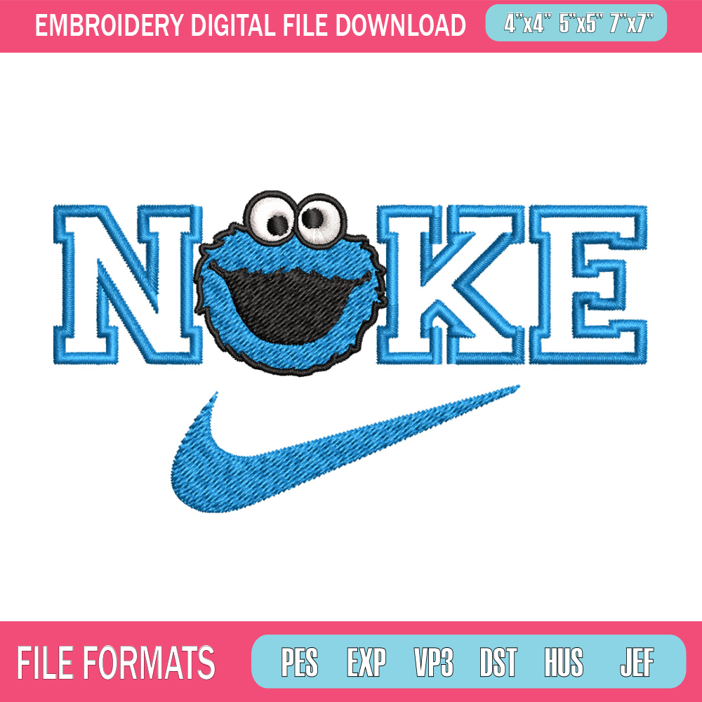 Nike blue cartoon Embroidery Design, Nike Embroidery, Brand Embroidery, Embroidery File, Logo shirt, Digital download..jpg