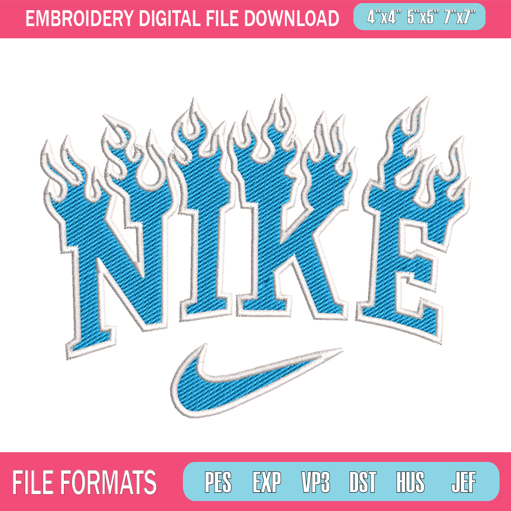 Nike blue flame embroidery design, Nike embroidery, Nike design, Embroidery shirt, Embroidery file,Digital download.jpg