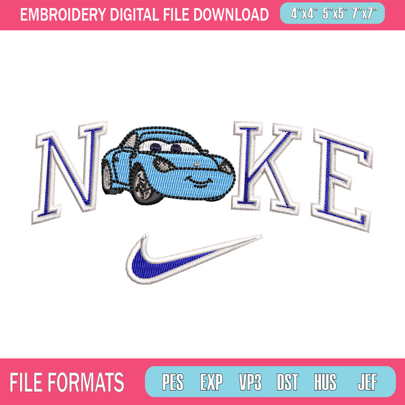 Nike blue mcqueen embroidery design, Mcqueen embroidery, Nike design, Embroidery shirt, Embroidery file,Digital download.jpg