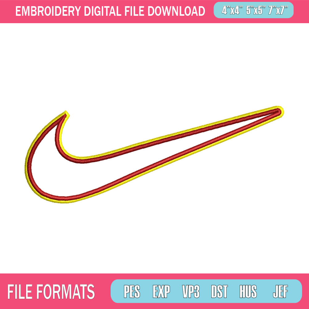 Nike logo embroidery design, Logo embroidery, Nike design, Embroidery shirt, Embroidery file,Digital download.jpg