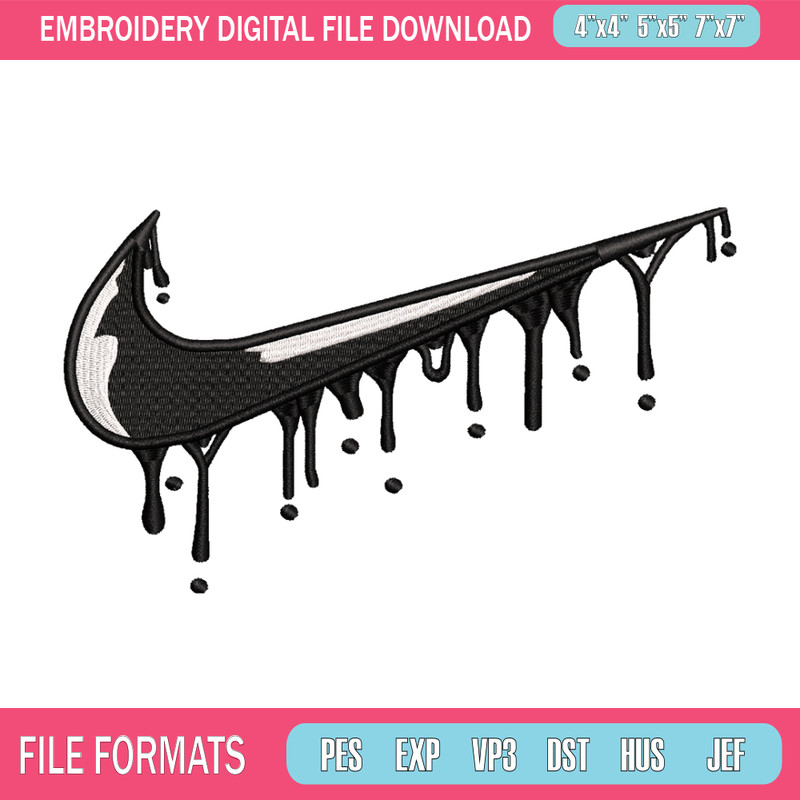 Nike Pintura embroidery design, logo embroidery, Nike design, Embroidery file, logo shirt, Instant download.jpg