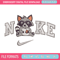 Nike squirrel embroidery design, Squirrel embroidery, Nike design, Embroidery shirt, Embroidery file, Digital download.jpg