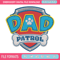 Paw Patrol logo Embroidery Design, Paw Patrol Embroidery, Embroidery File,Anime Embroidery, Anime shirt,Digital download.jpg