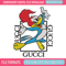 Pica pau gucci Embroidery design, Pica pau Embroidery, cartoon design, Gucci logo, Embroidery File, Instant download.jpg