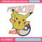 Pikachu cute Embroidery Design, Pokemon Embroidery, Embroidery File, Anime Embroidery, Anime shirt, Digital download (2).jpg