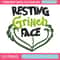 Resting Grinch Face Embroidery design, Grinch christmas Embroidery, Grinch design, Embroidery File, Instant download 1.jpg