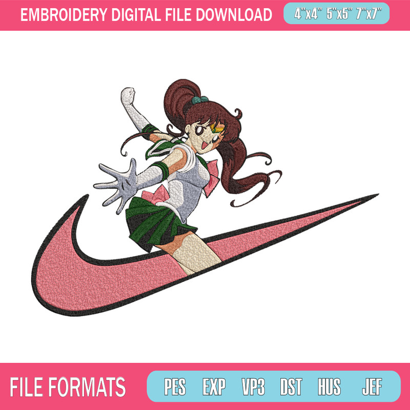Sailor Saturn Embroidery Design, Sailor moon Embroidery, Embroidery File, Nike Embroidery, Anime shirt, Digital download.jpg