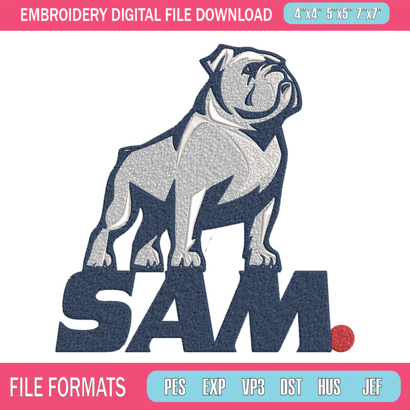 Samford University embroidery design, College embroidery, Sport embroidery, logo sport embroidery, Embroidery design.jpg