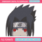 Sasuke Peeker Embroidery Design, Naruto Embroidery, Embroidery File, Anime Embroidery, Anime shirt, Digital download.jpg