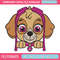 Skye dog Embroidery Design, Paw patrol Embroidery, Embroidery File, Anime Embroidery, Anime shirt, Digital download.jpg