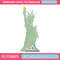 Statue of Liberty Embroidery Design, Logo Embroidery, Embroidery File, Anime Embroidery, Anime shirt, Digital download.jpg