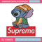 Stitch Supreme Cool Embroidery design, cartoon Embroidery, cartoon design, Embroidery File, Digital download..jpg