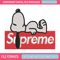 Supreme snoopy dog Embroidery design, supreme snoopy dog Embroidery, cartoon design, Embroidery File, Digital download..jpg