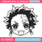 Tanjiro chibi Embroidery Design,Demon slayer Embroidery,Embroidery File,Anime Embroidery,Anime shirt, Digital download.jpg