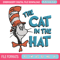 The Cat in the Hat Embroidery Design, Dr Seuss Embroidery, Embroidery File, Embroidery design, Digital download.jpg