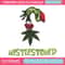 The Grinch Mistlestoned Embroidery design, Grinch christmas Embroidery, Grinch design, logo shirt, Digital download. 1.jpg