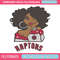 Toronto Raptors girl embroidery design, NBA embroidery, Sport embroidery,Embroidery design, Logo sport embroidery..jpg