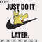 Do It Later Nike Pikachu Embroidery Designs File, Pokemon x Nike Machine Embroidery Designs, Digital Download.png