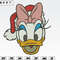 Donald Daisy Santa Christmas Embroidery Designs, Machine Embroidery Files, Christmas Embroidery Files.png