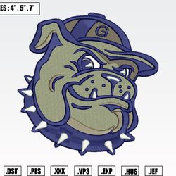 Georgetown Hoyas Mascot Embroidery Designs, Machine Embroidery Files, NFL Embroidery Files144