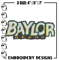 Baylor Bears logo embroidery design, NCAA embroidery, Embroidery design, Logo sport embroidery, Sport embroidery.jpg