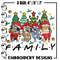 Bluey family Embroidery Design, Bluey Embroidery, Embroidery File, Chrismas Embroidery, Anime shirt, Digital download..jpg