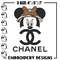 Chanel minnie Embroidery Design, Mickey Embroidery, Embroidery File, Chanel Embroidery, Anime shirt, Digital download.jpg