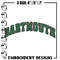 Dartmouth logo embroidery design, Baseball embroidery, Sport embroidery, logo sport embroidery, Embroidery design.jpg