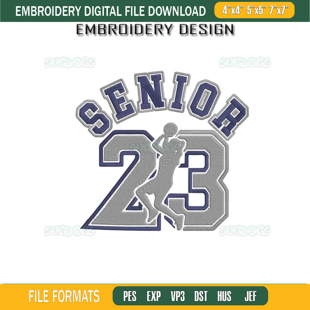 Air Senior 23 Basketball Girl Embroidery Design File #1.jpg