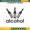 Alcohol Embroidery Design File, Drink Embroidery Design File.jpg